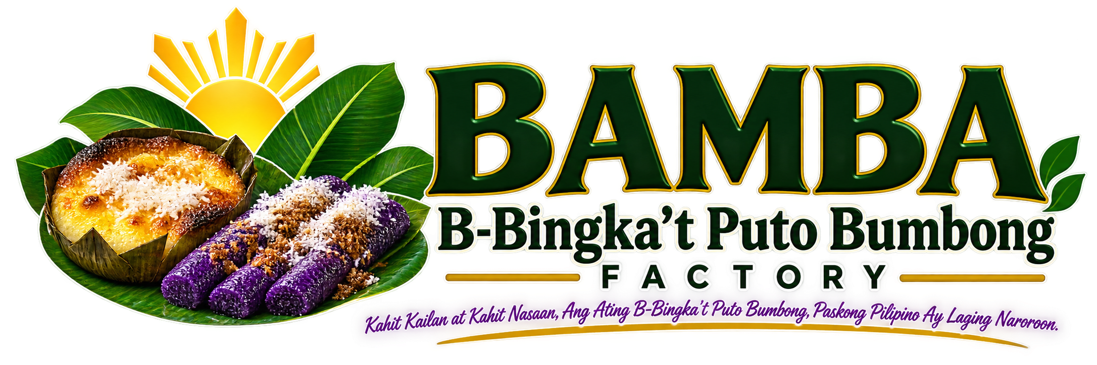 BAMBA B-Bbingka't Puto Bumbong Factory logo